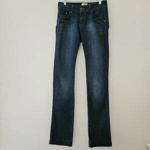 Dylan George Jezebel Straight Leg Blue Denim Jeans Women’s SZ 25